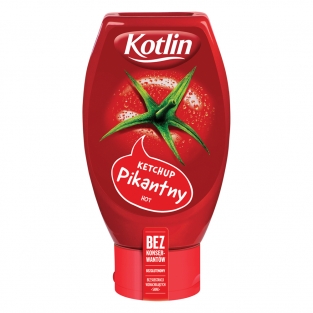 Kotlin pikant ketchup 450g