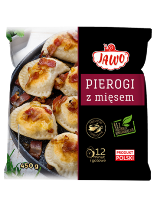 Jawo pierogi met vlees 450g