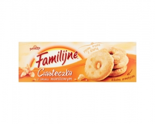 Jutrzenka familijne ciasteczka o smaku waniliowym 160g