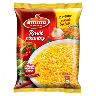 Amino instant pikante kippensoep 57g