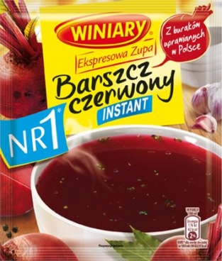 Winiary instant rodebietensoep 60g