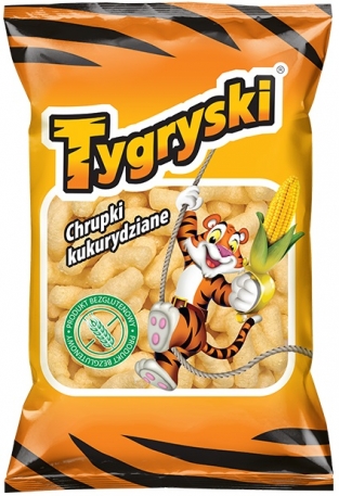 Tygryski chrupki kukurydziane 100g