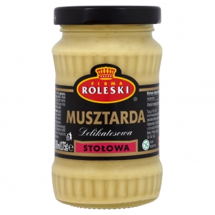 Roleski musztarda stolowa 175g