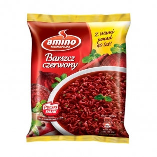 Amino instant rodebietensoep 65g