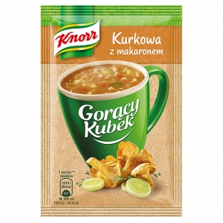 Knorr goracy kubek kurkowa z makaronem 21g