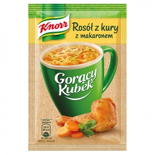 Knorr goracy kubek rosol z kury 21g