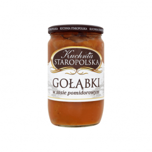 Kuchnia staropolska golabki w sosie pomidorowym 500g