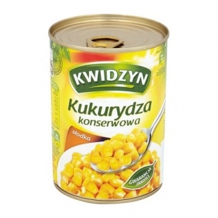 Kwidzyn kukurydza konserwowa 400g