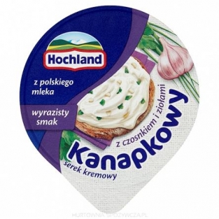 Hochland kanapkowy z czosnkiem i ziolami 130g