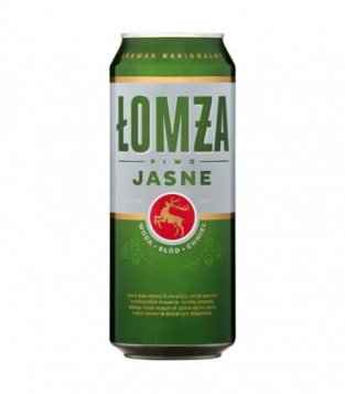 Lomza jasna puszka 0,5l alc 5,7%