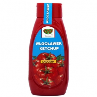 Wloclawek ketchup lagodny 480g