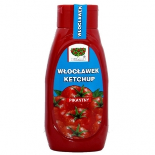 Wloclawek pikant ketchup 480g