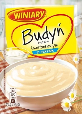 Winiary budyn z cukrem smietankowy 60g