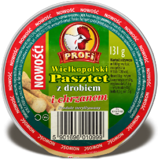 Profi kippenpastei met mierikswortel 131g